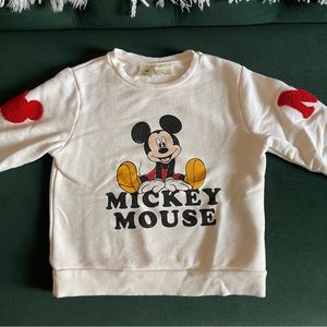 Zara x Disney baby Mickey Mouse print sweater